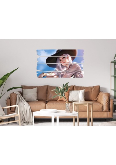 Anime Korsan Kız Mdf Tablo 0297 Model E