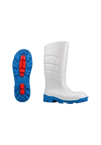 Polly Boot Çizme 101 Beyaz Mavi Çeliksiz Burunsuz 41 Numara