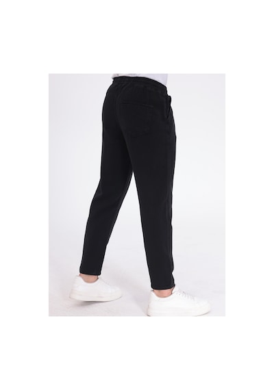 Blayn Jeans Erkek Regular Fit Gabardin Pantolon Günlük Rahat Kesim Klasik Erkek Pantolon Siyah