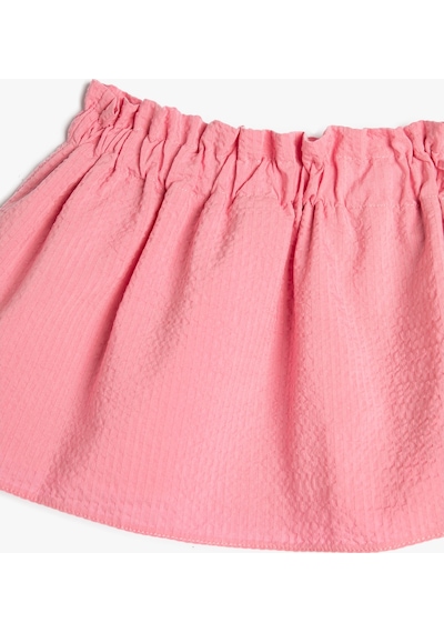 Koton Etek Beli Lastikli Pamuklu Astarlı Pembe 3smg70002aw 3SMG70002AW274 Gülkurusu
