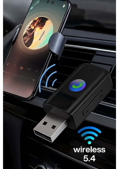 Concord Bt-16 2in1 Bluetooth Alıcı Usb-aux Kablo Ses Kontrol Ekran Araç İçi Handsfree Ve Müzik