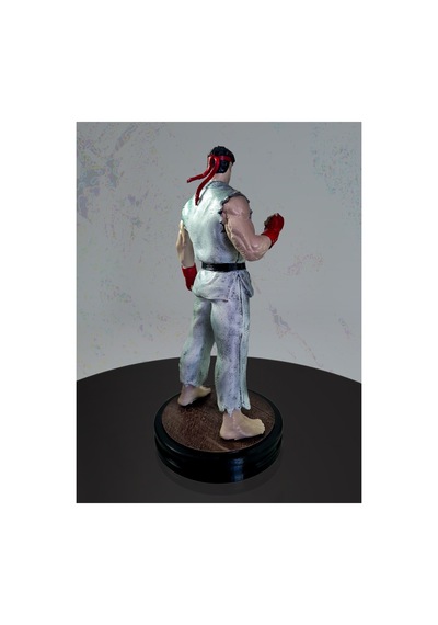 Eselya3d Street Fighter Ryu - Street Fighter Premium Collectibles Figur-ryu Hoshi Figür 25cm-fanart