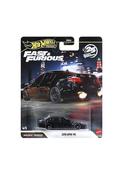 Hot Wheels Premium Series 25.yıl Özel Fast & Furious 2010 Bmw M5 Hnw46 - Jhw62 Çok Renkli