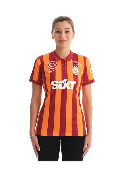 Gsstore Galatasaray Lisanslı 100. Yıl Kadın Forması Kırmızı - Sarı