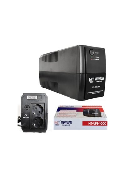 Mervesan MT-UPS-1000 600 W Kesintisiz Güç Kaynağı
