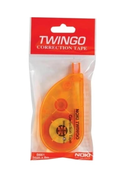 Noki Şerit Daksil 5mmx8 Metre 1 Adet Şerit Düzeltici Twingo Şerit Silici Correction Tape Genel