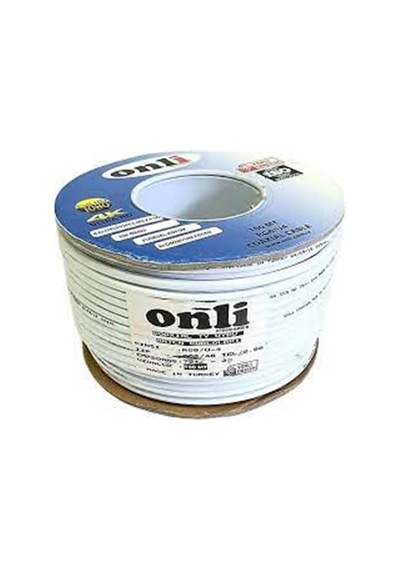 Onli On-4803 Rg6-u4 48 Tel 0,90 Ccs-al 100 Metre Anten Uydu Kablosu