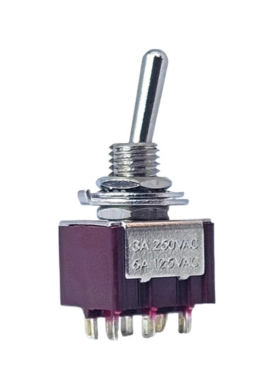 Ic-144a Toggle Switch On-off Kaliteli Ø6mm Mts-202