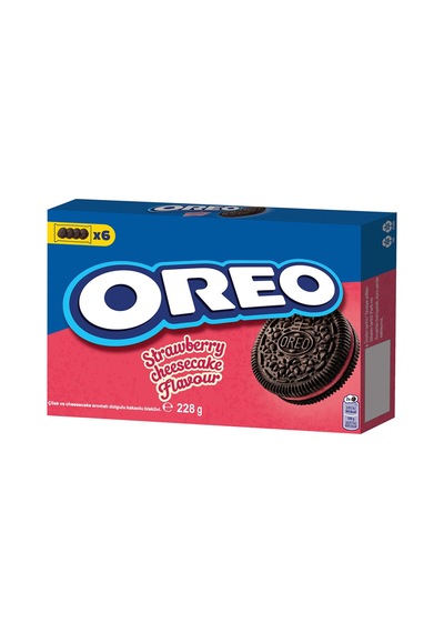 Oreo Strawberry 228 G - 6 Adet Tarı