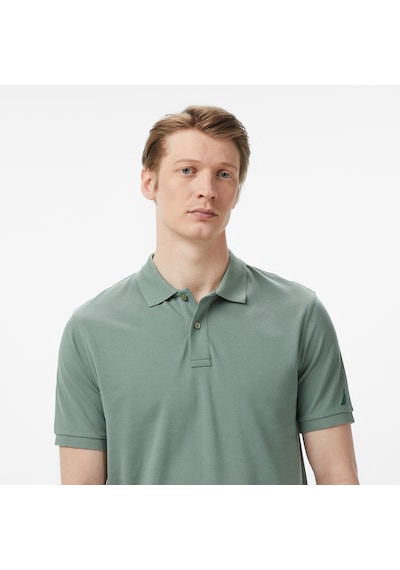 Nautica Erkek Yeşil Regular Fit Polo Yaka T-shirtdüzk65000t