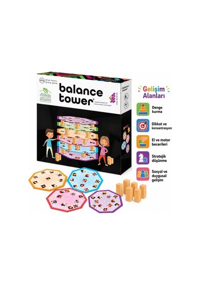 Zet Zeka Balance Tower Zeka Ve Akıl Oyunu 7+ Yaş 2