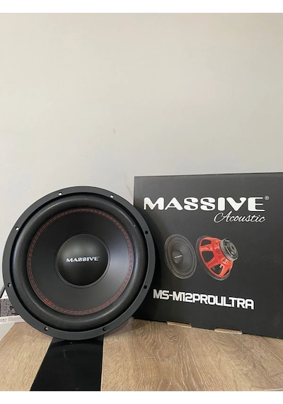 Massive Ms-m12proultra Özel Seri 30cm Subwoofer Bass1500w 400rms