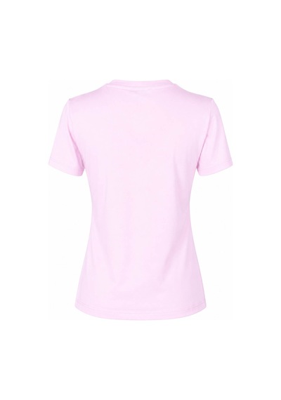 Trender Çapka Baskı Pembe Kadın T-shirt 6720