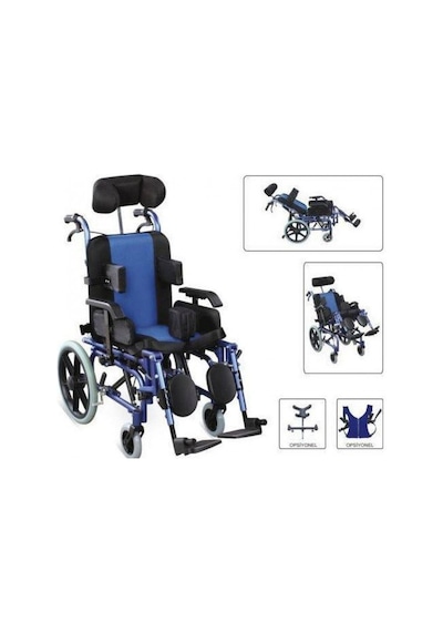 Medikaltec W958y Özellikli Tekerlekli Sandalye