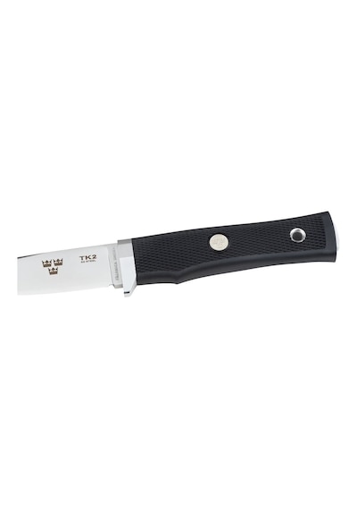 Fallkniven Tre Kronor 2 Deri Kılıflı Kamp Bıçak Siyah