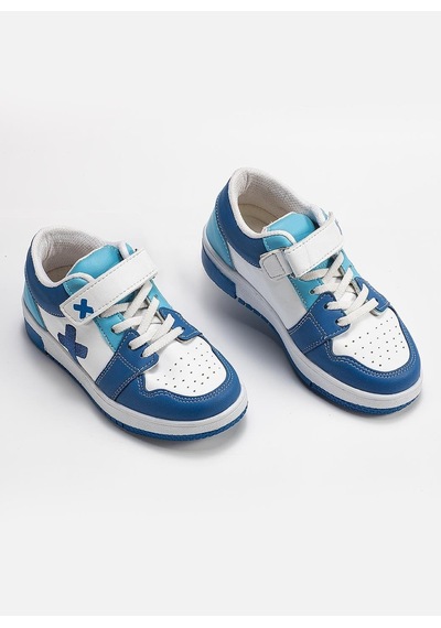Casa Mavi Beyaz Erkek Çocuk Sneakers Mavi