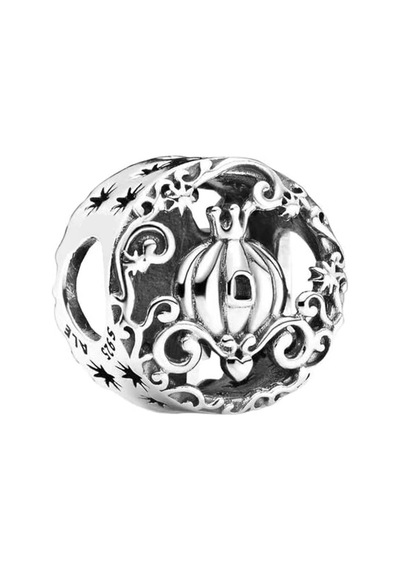 Nur Silver Cinderella Balkabağı Gümüş Charm Nur-bl00161