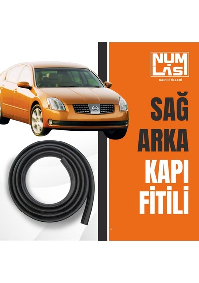 Nissan Maxima 2004-2008 Sağ Arka Kapı Fitili-a Kalite-numlas-nm5437