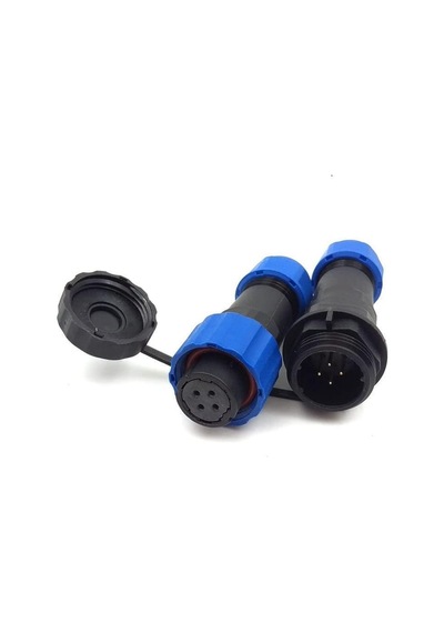 Sd16 4 Pin 16Mm Su Geçirmez Konnektör Takımı