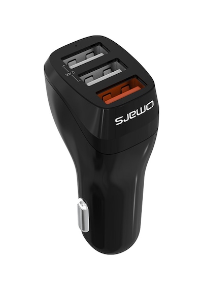 Omars Usb 3 Portlu Qualcomm Qc 3.0 Hızlı Araç Şarj Cihazı