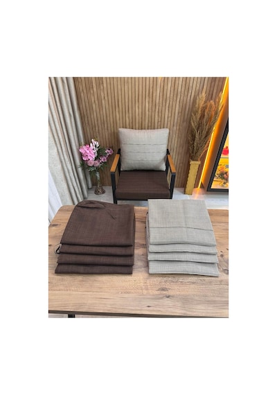 8 Adet ,minder Kılıfı , Bahçe Minderi Kılıfı , Balkon Minderi Kılıfı , Koruyucu Kılıf , Balkon Mobilyası , Bahçe Mobilyası Kaz Ayagı 8 Adet ,minder Kılıfı , Bahçe Minderi Kılıfı , Balkon Minderi Kılıfı , Koruyucu Kılıf , Balkon Mobilyası , Bahçe Mobilyası Kaz Ayagı