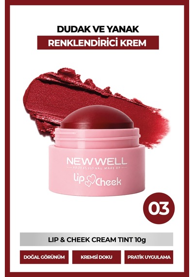 Lip & Cheek Cream Tint 03 10 G 001