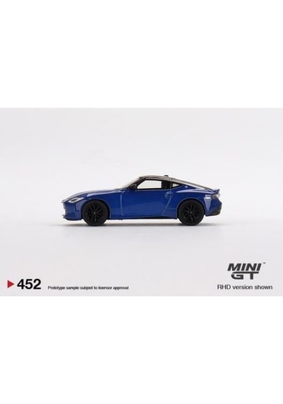 Mini Gt 452 Nissan Fairlady Z Version St 2023 Seiran Blue 1/64 Model Araba
