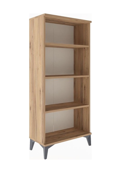 Arges Dolap 3 Raflı 60x30x134 Çam-çam Çam