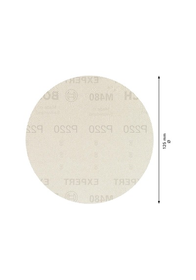 Accessories 5x Expert M480 Zımpara Filesi Sert Ahşap İçin, Ahşap Üzerine Boya, Çap 125 Mm, Granülasyon 220, Eksa