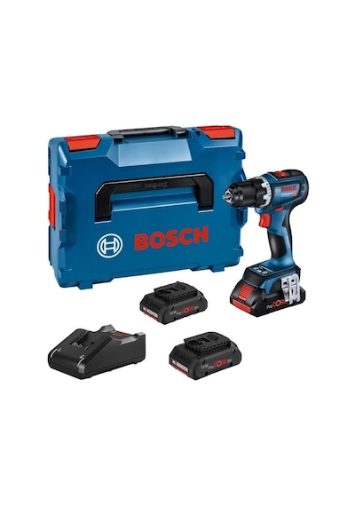 Bosch Gsr 18v - 65 3x4.0ah Çift Akülü Vidalama 3 Akülü 4.0 Ah Set