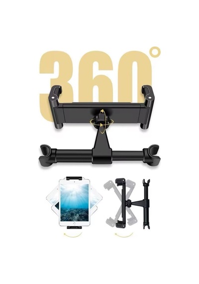 Araç İçi Koltuk Arkası Telefon Tablet Tutucu 360 Derece Dönebilen Diğer