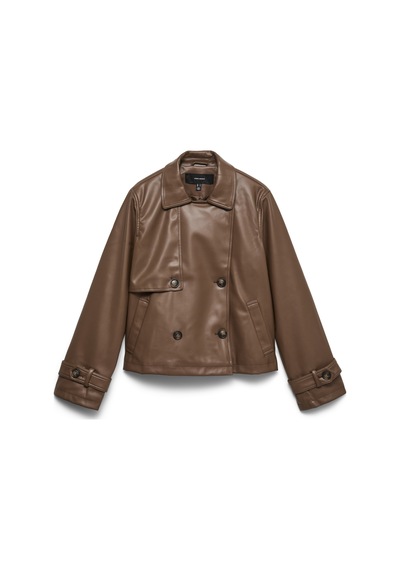Vero Moda 10348359-181222 Tcx Kahve Kadın Mont