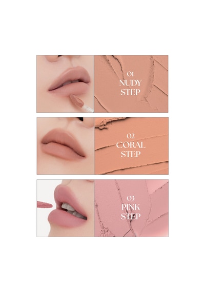 Muzıgae Mansıon Tie Up Cover Tint 02 Coral Step 02 Coral Step