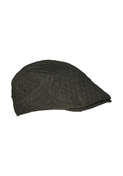 Bay Şapkacı Erkek Haki Kapitone Desenli Kasket Şapka - Kışlık Flat Cap8176 Haki