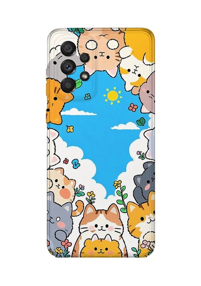 Samsung Galaxy A53 Uyumlu Baskılı Şeffaf Telefon Kılıfı Koleksiyon: Kawaiimilk Dreamies 4