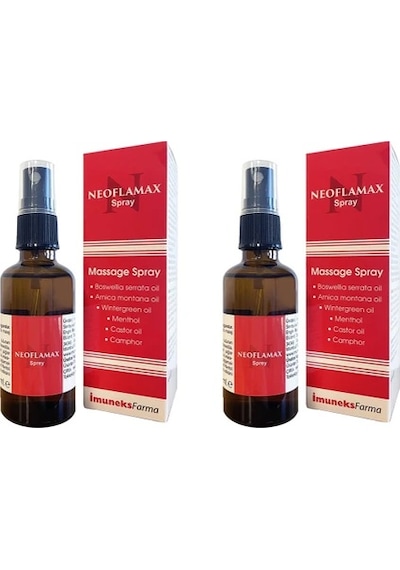 İmuneks Farma Neoflamax Masaj Spreyi 2 x 50 ML