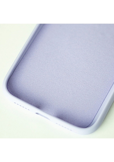 Xiaomi Redmi Note 8 Pro Uyumlu Kış Çiçeği Tasarımlı Lila Lansman Telefon Kılıfı