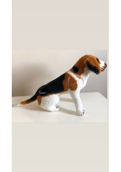 Alman Kurdu Peluş Oyuncak 35 Cm Beyaz
