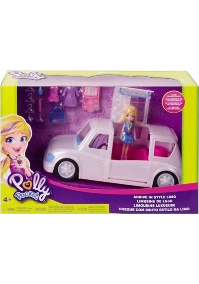 Polly Pocket Polly ve Beyaz Limuzin Oyun  Seti