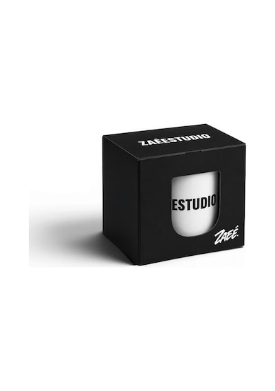 Signature Ceramic Mug Kar Beyazı