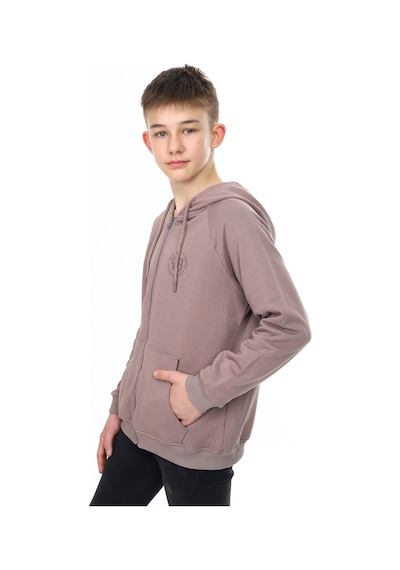 Toontoy Kids Toontoy Erkek Çocuk Kapüşonlu Fermuarlı Cepli Düşük Omuz Baskılı Reglan Kol Örme Hırka - 3 İplik Şardonsuz Kahve Toontoy Kids Toontoy Erkek Çocuk Kapüşonlu Fermuarlı Cepli Düşük Omuz Baskılı Reglan Kol Örme Hırka - 3 İplik Şardonsuz Kahve