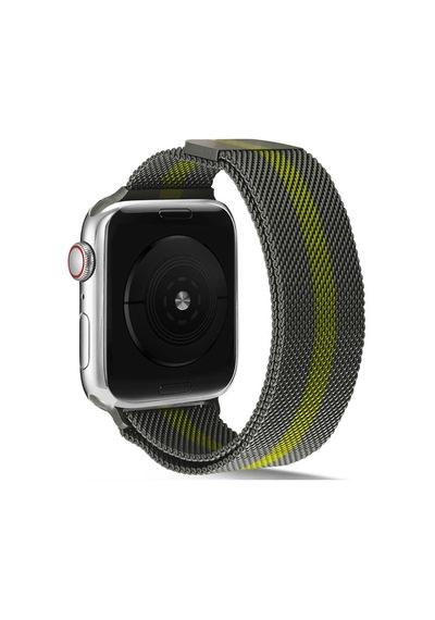Ekılıf - Apple Uyumlu  Watch 44mm - Kordon Metal Kordon Krd-40 - No6