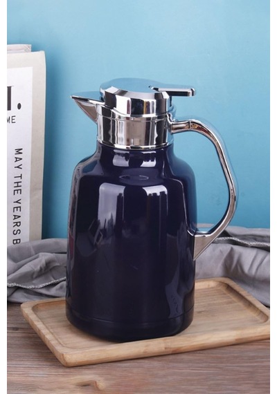 304 Çelik 1,6 L Çift Katmanlı Mürdüm Vakumlu Kamp Piknik Çay Termos Cin556mr Çok Renkli