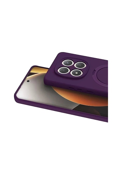 Durukar Redmi Note 15 Pro 5g Regal Magsafe Standlı Kapak - Derin Mor