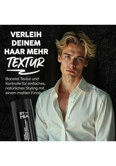 Saç Şekillendirici Pudra Wax 30gr Mat Efektli Toz Wax Matlaştırıcı Ve Hacim Verici Saç Kökü Güçlendirici Kalınlaştırıcı Toz