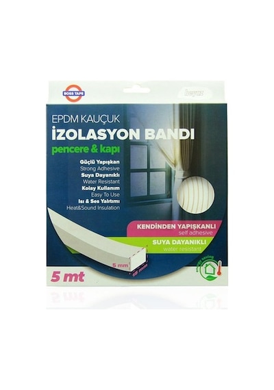 Geseus Epdm Pencere Izalasyon Bantı 15 Mmx5 Mt