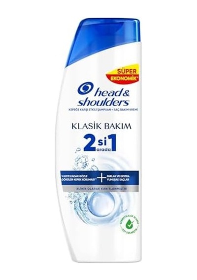 & Shoulders Klasik Bakım 2&apos Si 1 Arada Kepeğe Karşı Etkili Şampuan 625ml