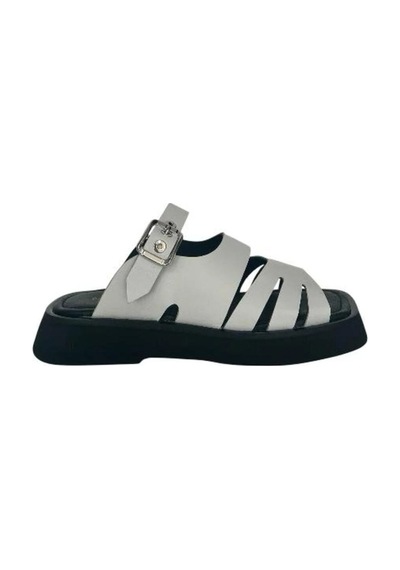 Kemal Tanca 862 M-608 Kadın Hakiki Deri Sandalet Çok Renkli