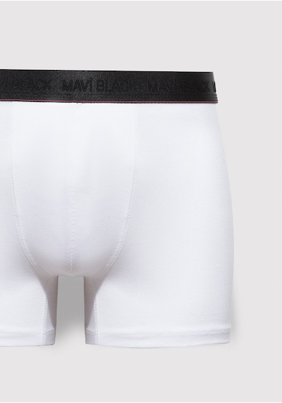 Mavi - Beyaz Basic Boxer 0912178-620 Beyaz