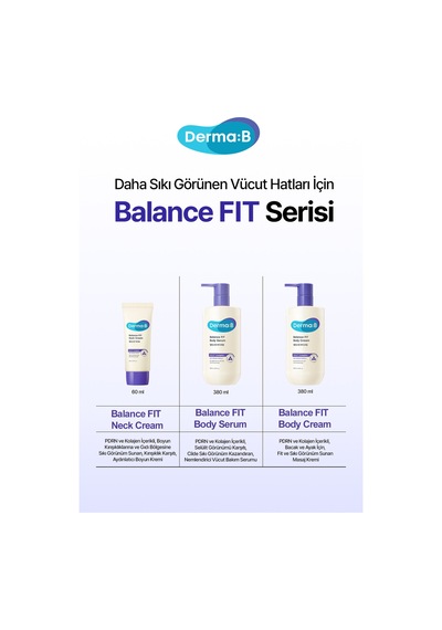 Pdrn Ve Kolajen İçerikli, Fit Ve Sıkı Görünüm Sunan Masaj Kremi Derma:b Balance Fıt Body Cream